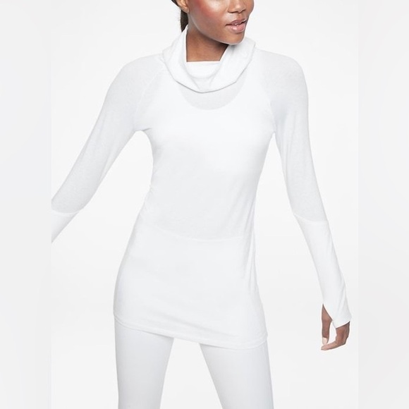Athleta Essence Tunic White Medium - Picture 1 of 7